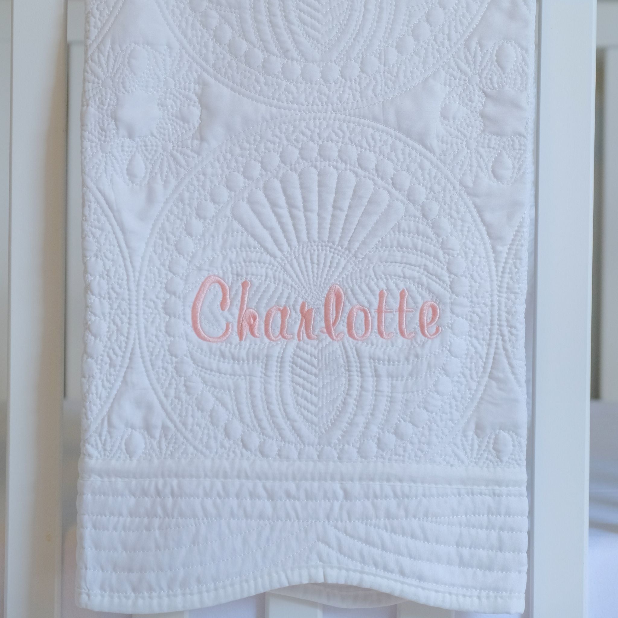 Monogrammed cheap baby blankets